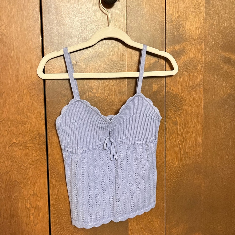 Lavender Knit Camisole Top